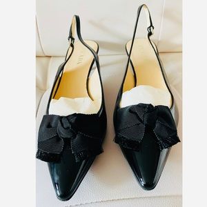 Prada patent leather pumps